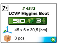 Barge de débarquement LCVP - Higgins D-DAY
